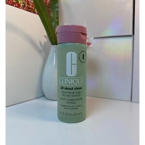 Clinique All About Clean Liquid Facial Soap Cleanser - Oily 6.7fl oz